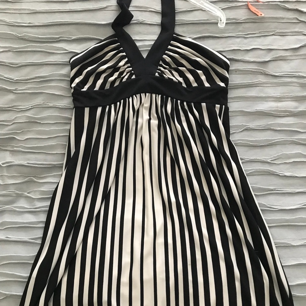 BCBGMAXAZRIA Halter Dress